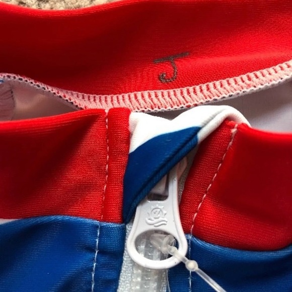 NWT SwimZip Coverall Swimsuit 6-12 Months - Picture 3 of 3